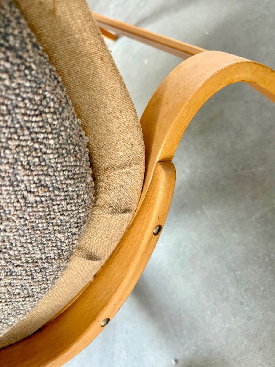 Pernilla Lounge Chair By Bruno Mathsson Sweden Dux image 10