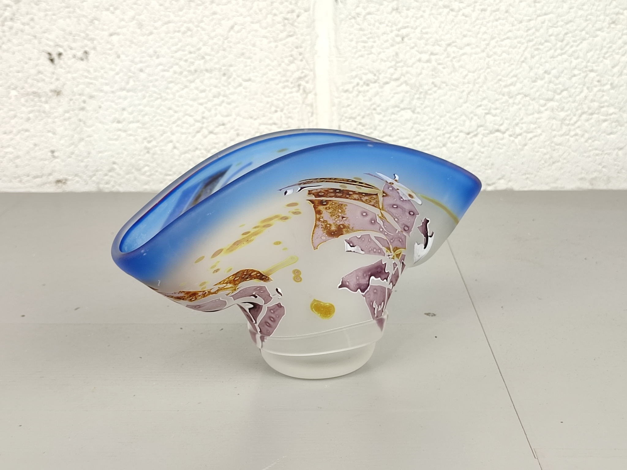 Kunstglas Vaas Louis Leloup image 9
