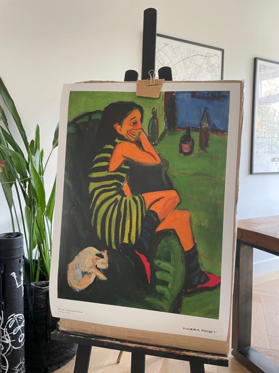 Poster Papier Meerkleurig bij Reliving
