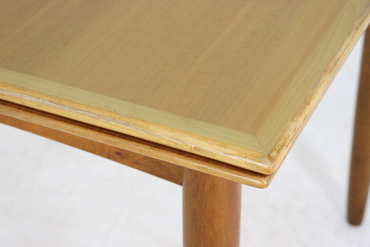 Compacte Vierkanten Verlengbare Vintage Eettafel image 10