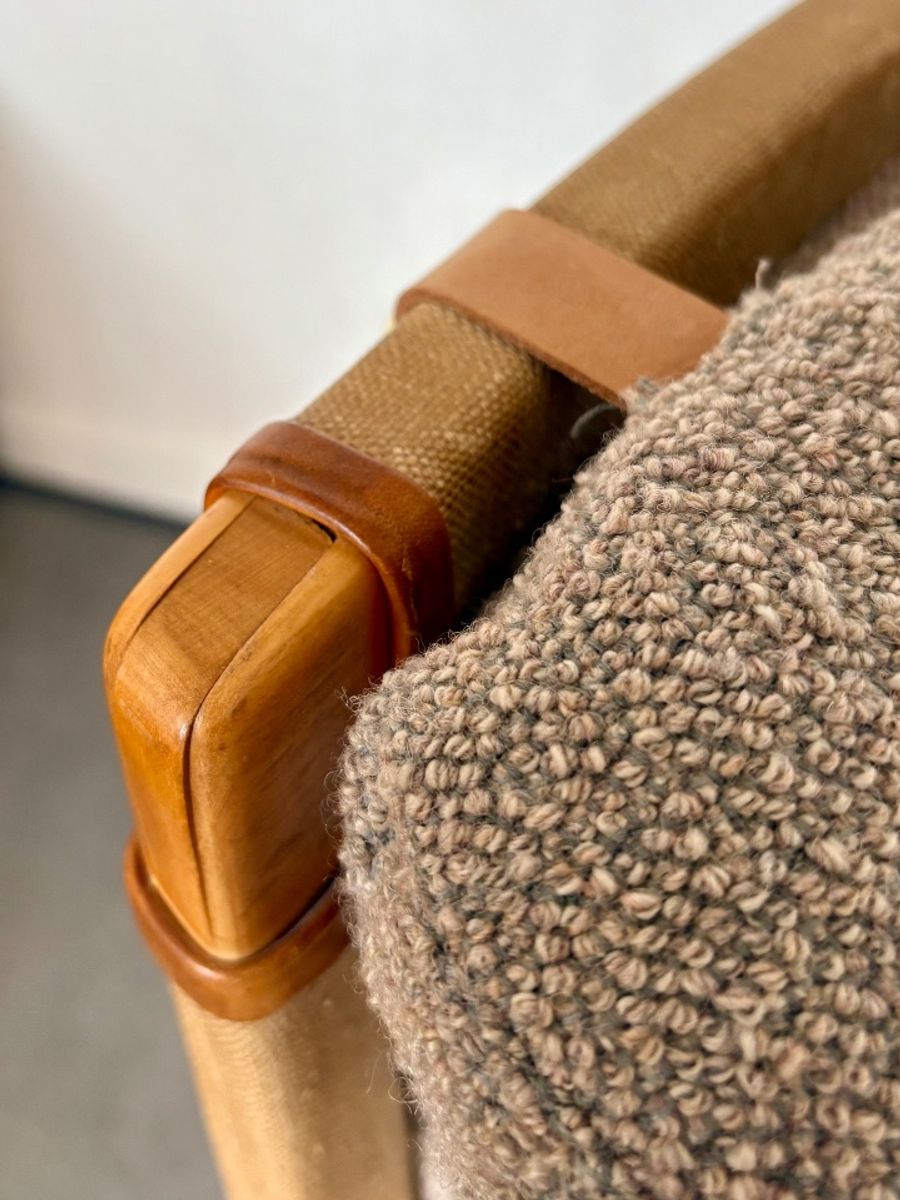 Pernilla Lounge Chair By Bruno Mathsson Sweden Dux image 5