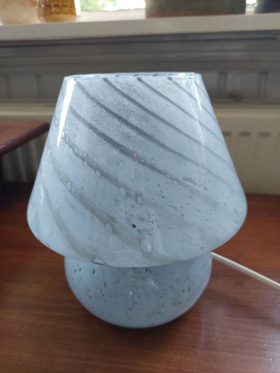 Murano Swirl Mushroom Lamp image 7