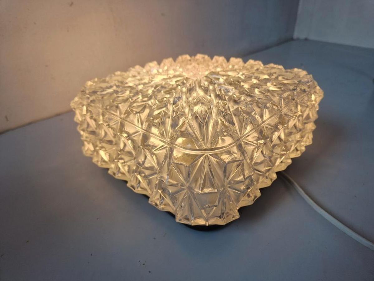Vintage Glazen Plafond Lamp Design Glas. image 4