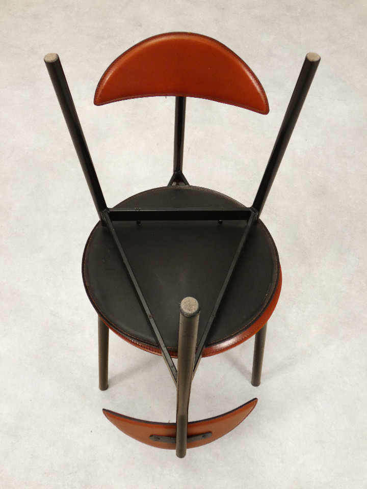 Linea Veam Tripod Stoelen - Leder image 20