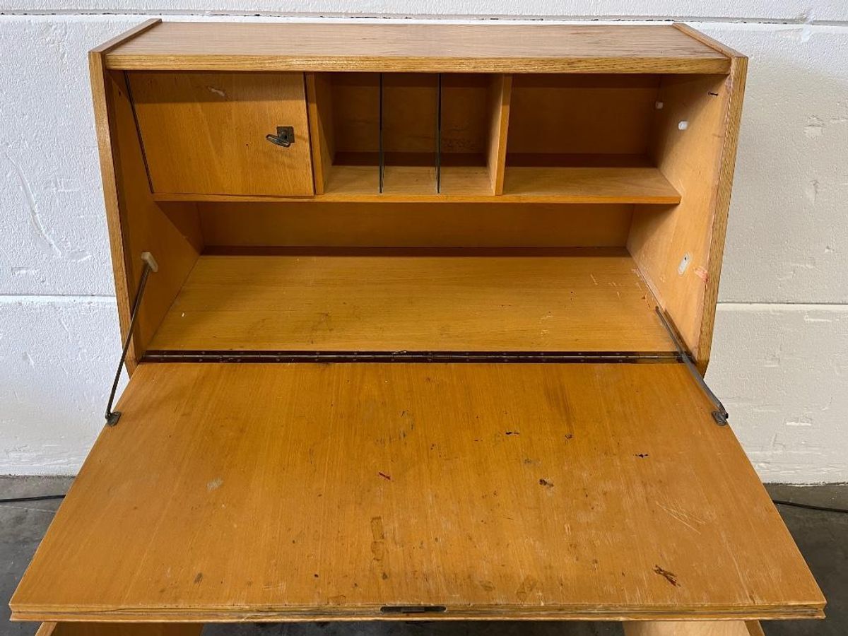 Vintage Kast / Secretaire / Barkast image 12