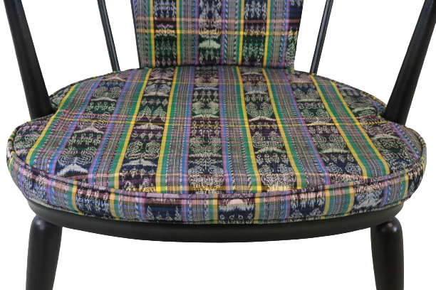 Vintage Stoel Spijlenstoel Fauteuil image 14