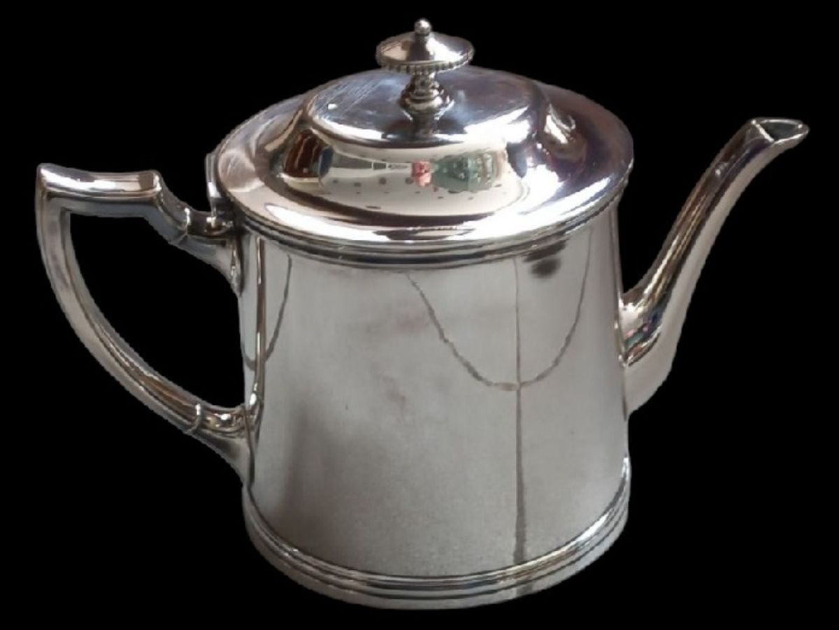 Wellner Soehne Verzilverd Koffie/theeservies. image 2