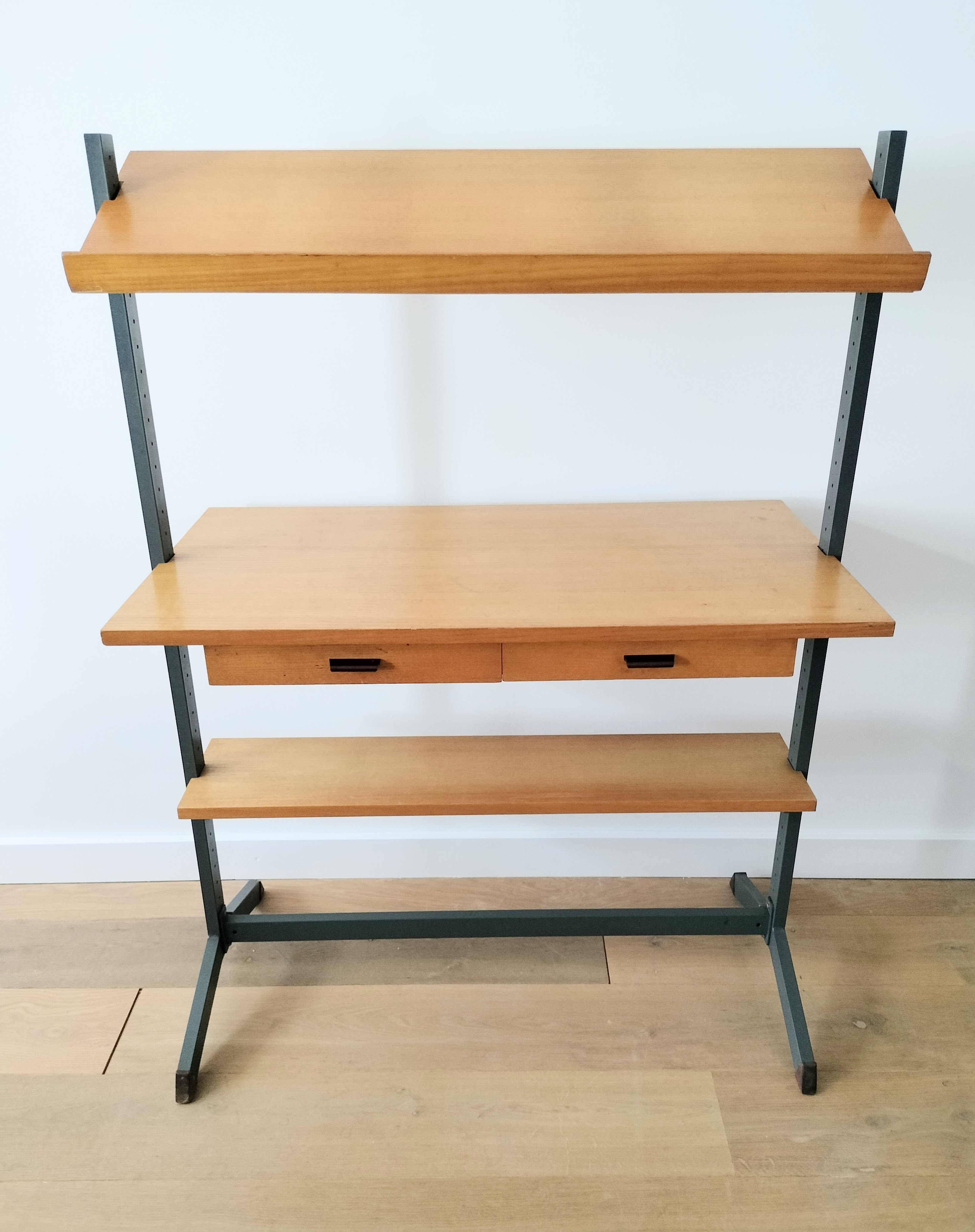 Vintage Vrijstaand Wandsysteem, Secretaire Olof Pira image 12