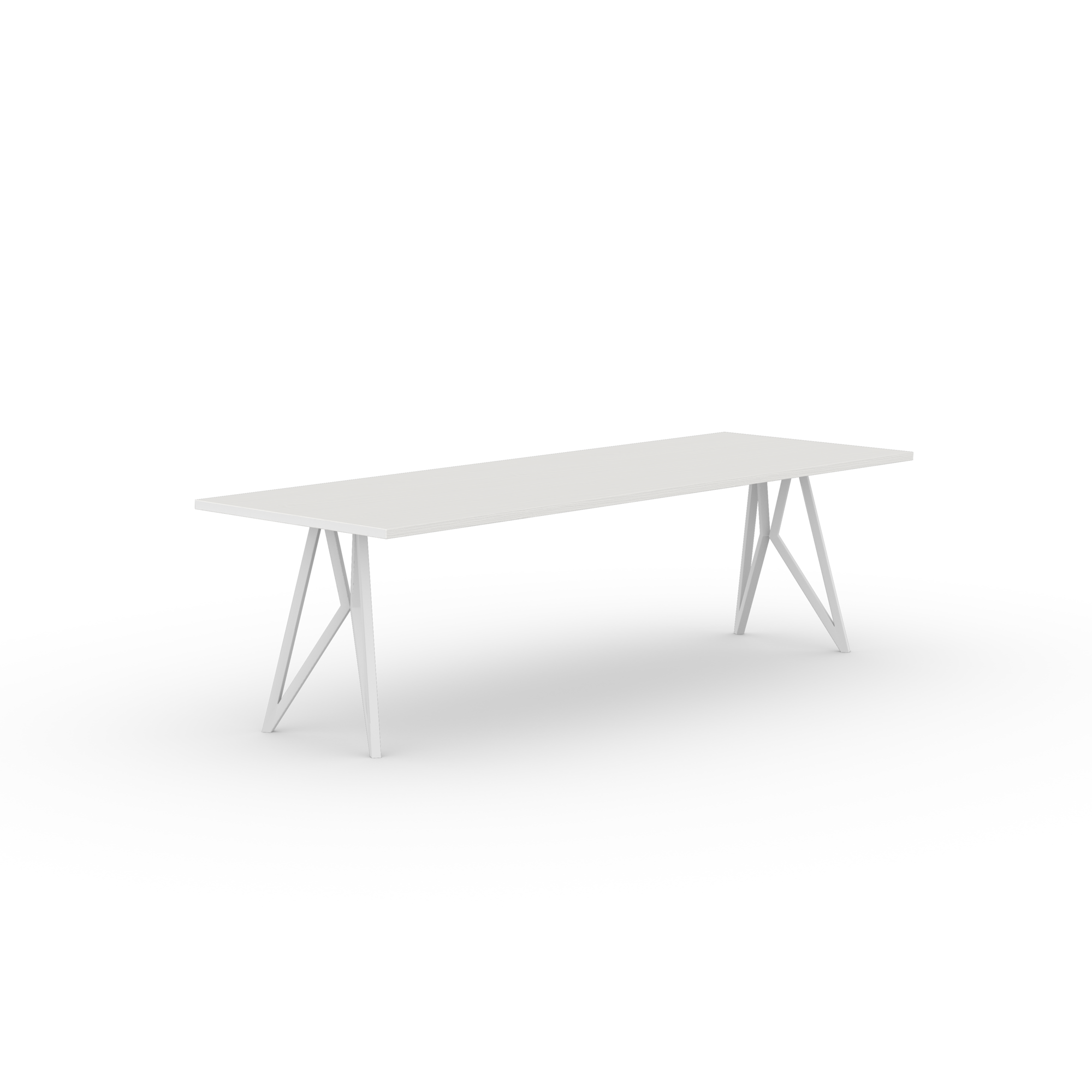 Studio Henk Eettafel Butterfly Witte Lak, Rechthoekig image 2