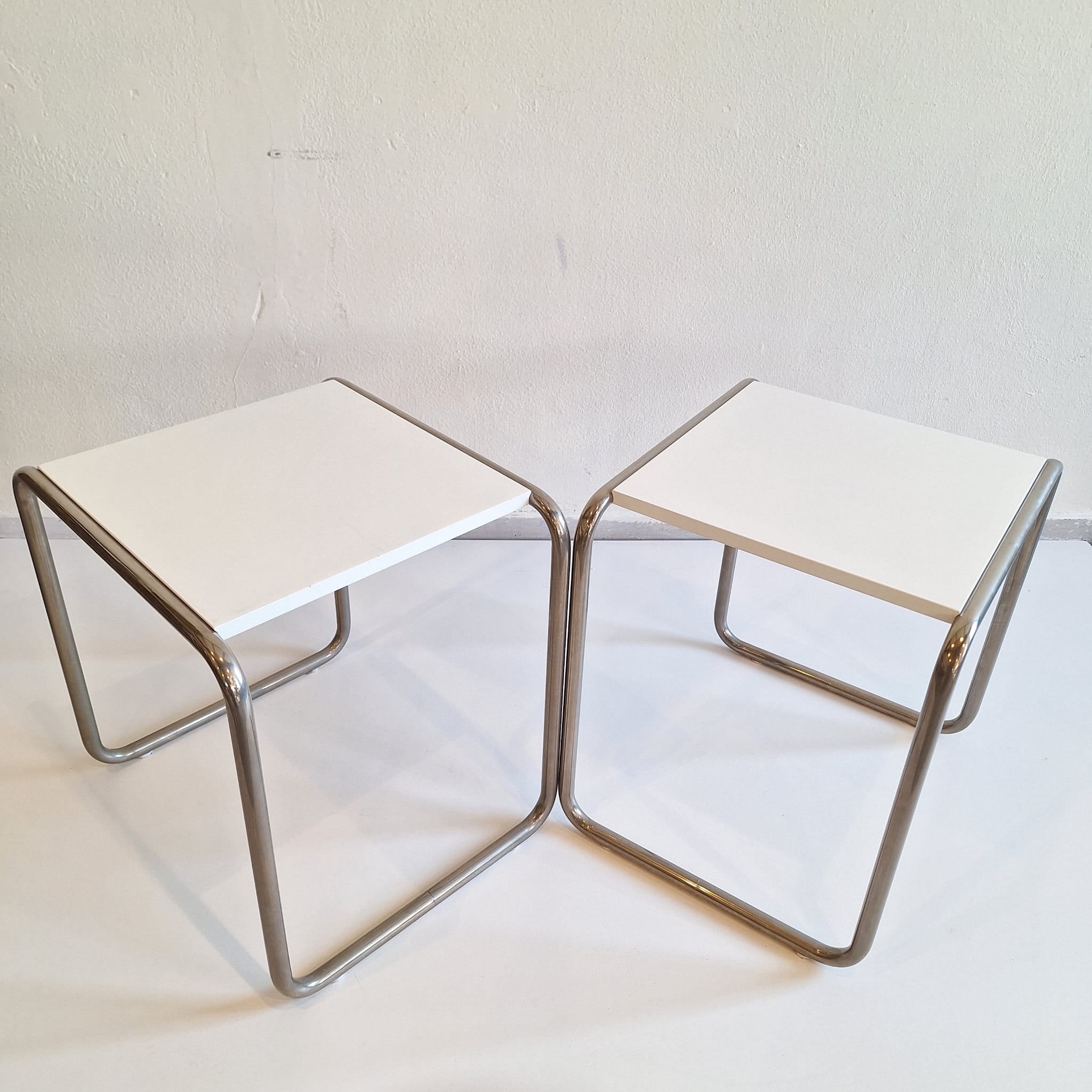Set Of 2 Side Tables B9 Marcel Breuer For Tecta image 3