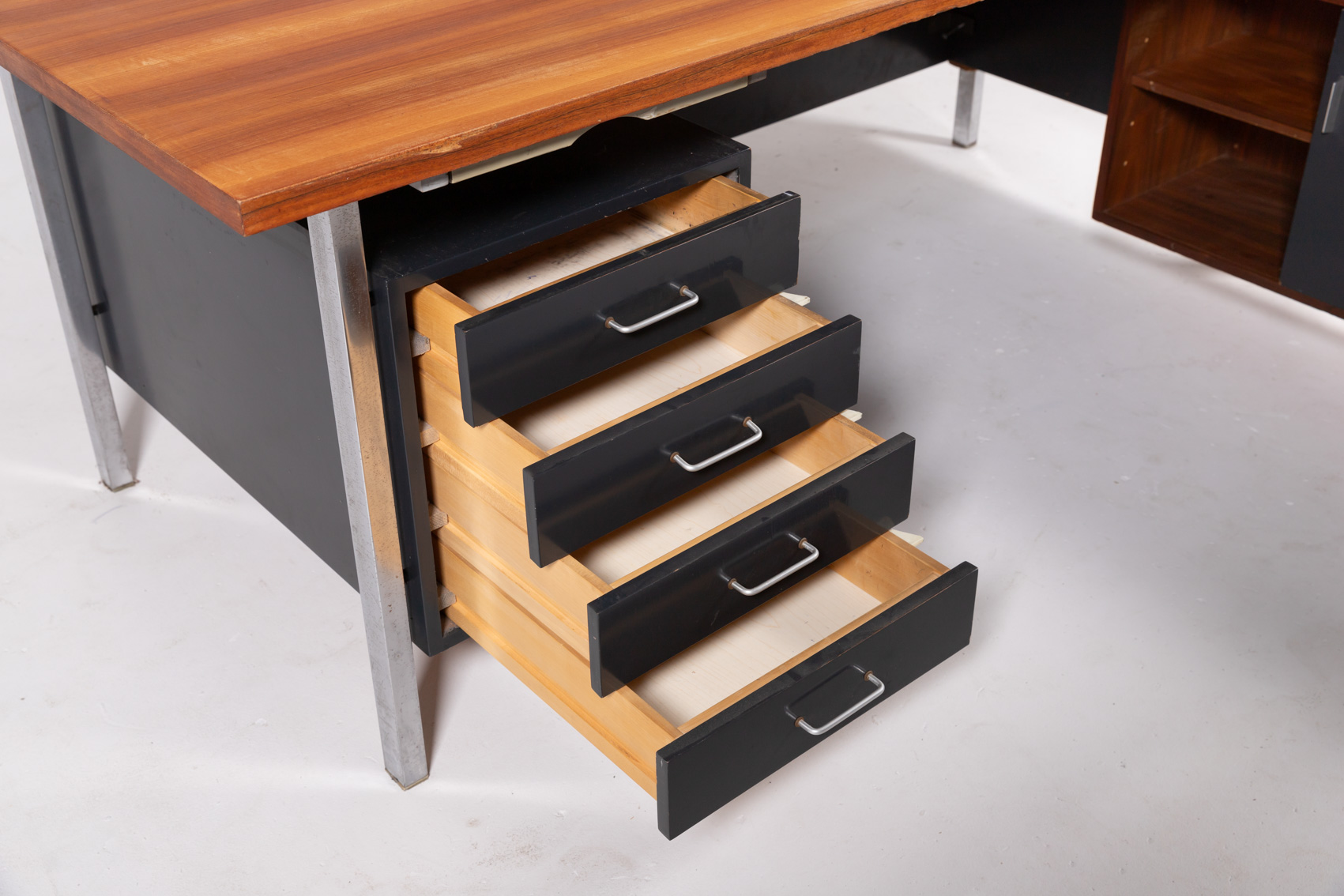 Executive Desk By Herbert Hirche For Holzäpfel, 1950’S Germany image 4