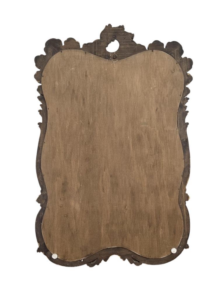 Vintage Gouden Barok Spiegel / Wandspiegel image 7