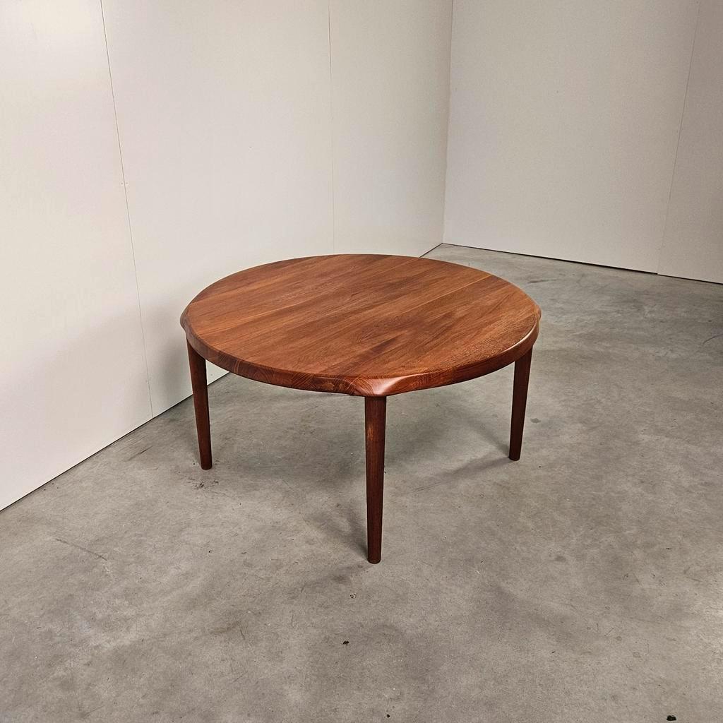 Vintage Deense Salontafel, Massief Teak, John Boné image 2