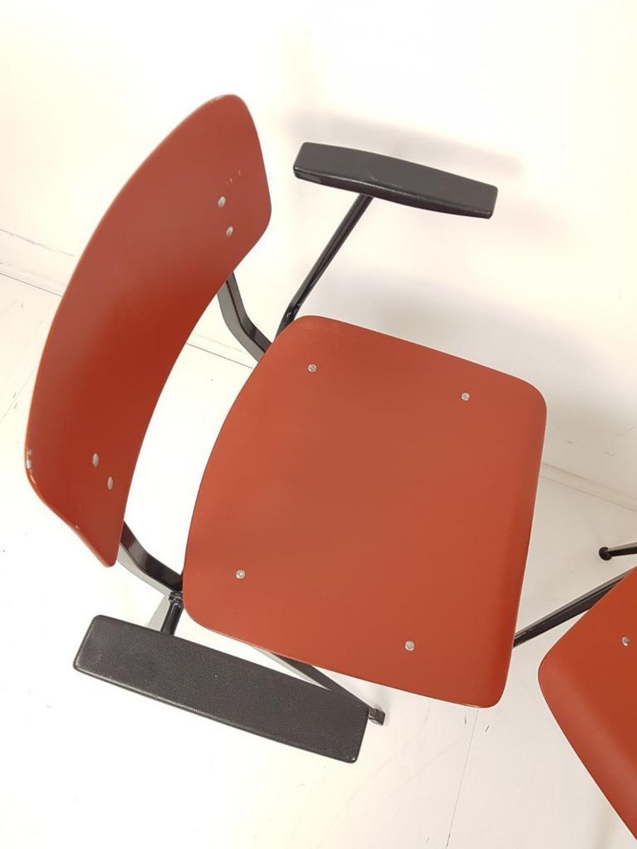 2 Marko Stoelen Model S201 Setprijs | Armleuning Ossenbloed image 4