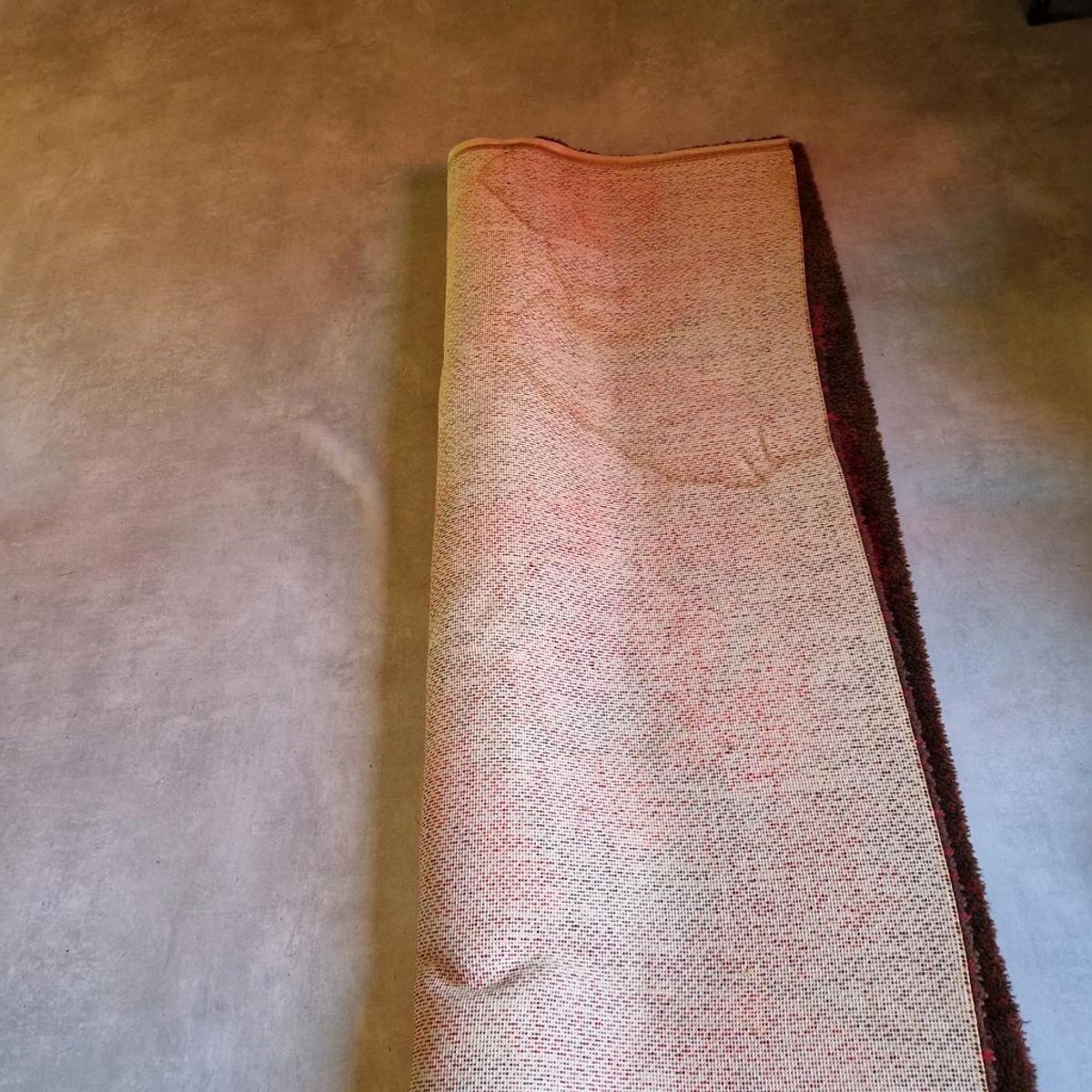 Vintage Vloerkleed Bruin Rood Jaren 70 Kleed image 8