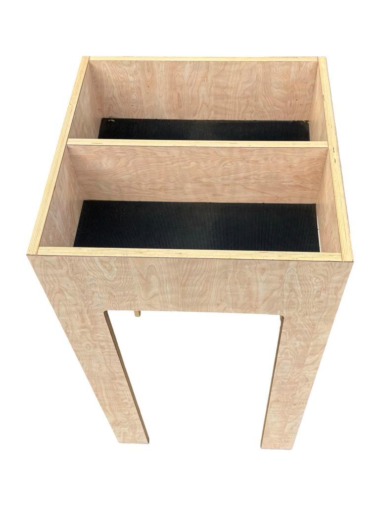 Houten Tafel Opbergmeubek Lp Cd Boelen - Uniek Design image 6