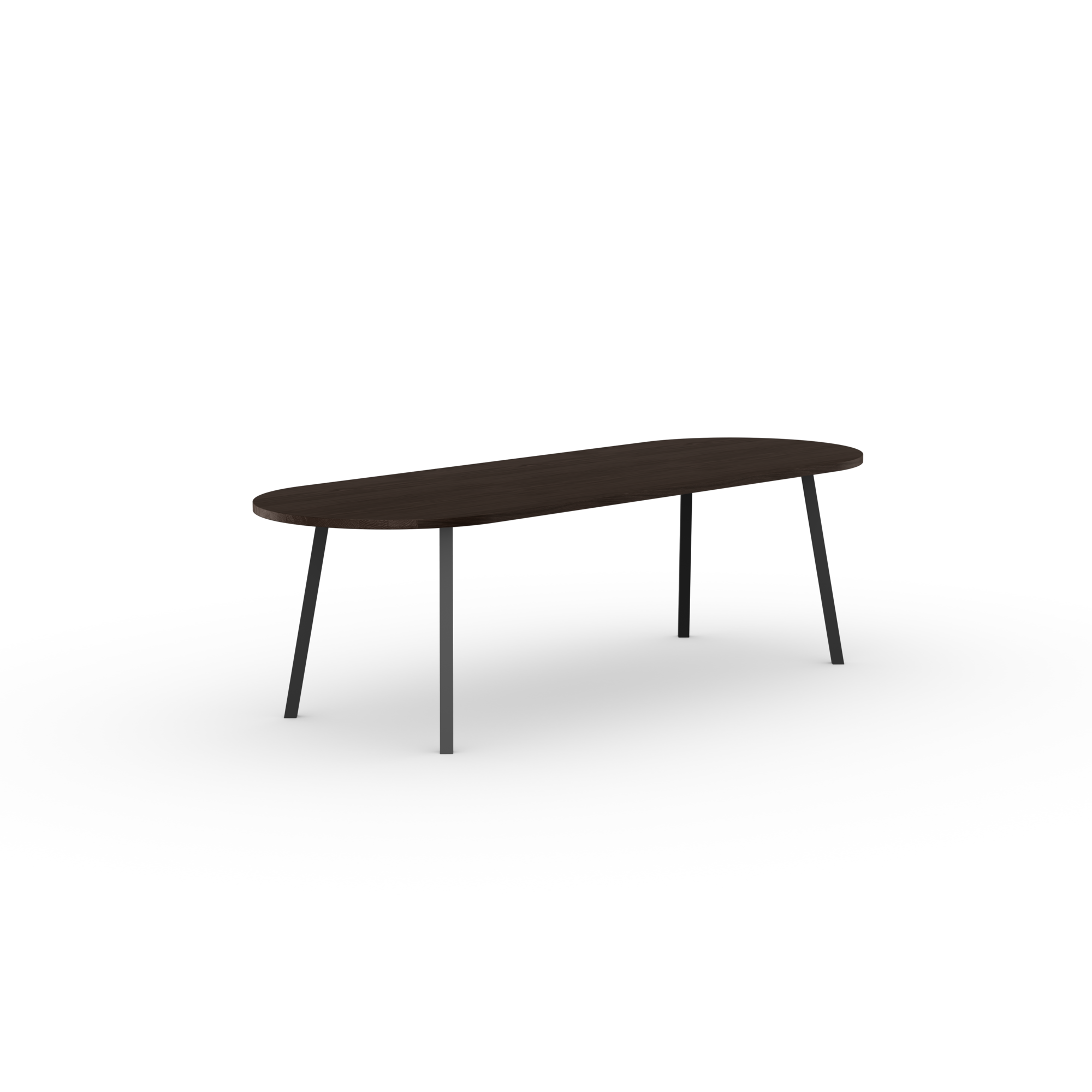 Studio Henk Eettafel New Classic, Gerookt Gebeitst, Plat Ovaal image 2