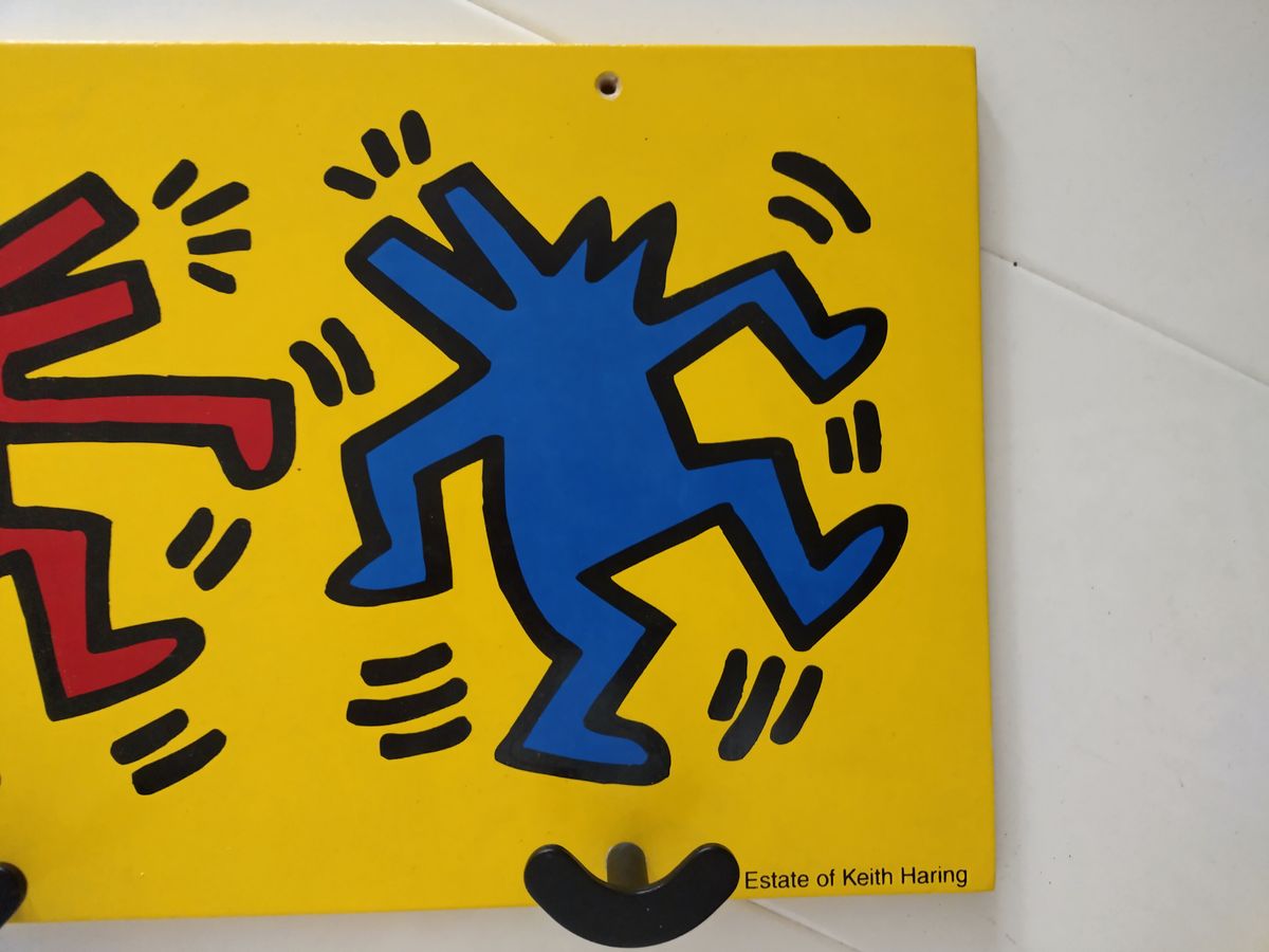 Keith Haring Kapstok Hout Vilac 22 X 50 Cm image 8