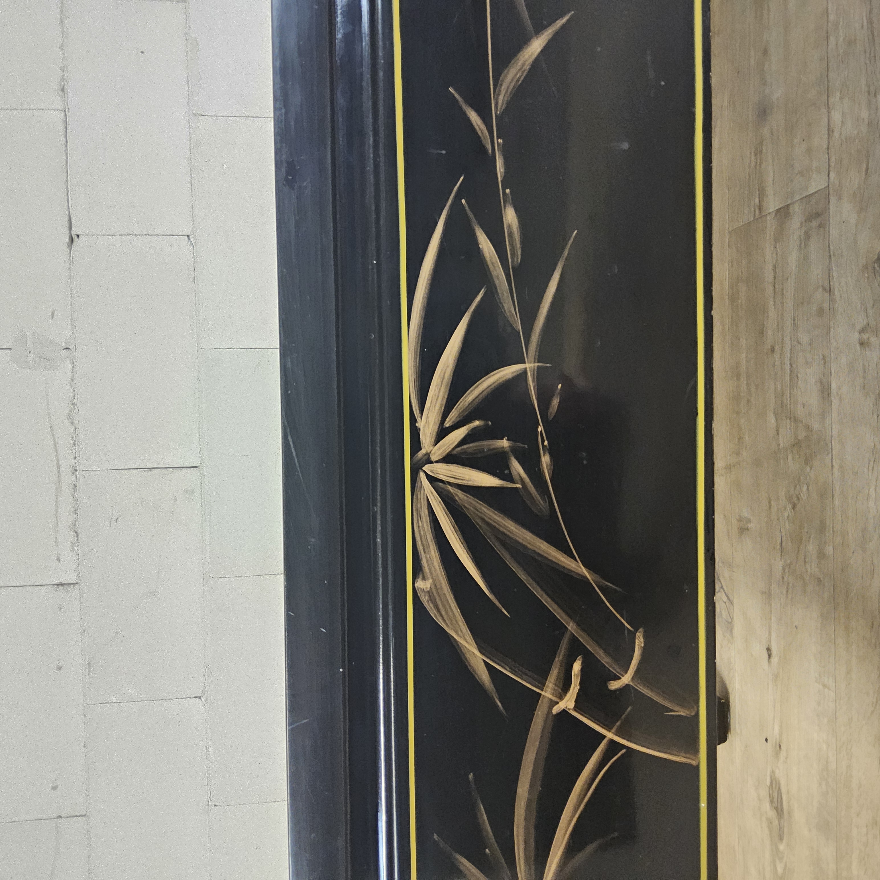 Vintage Chinese Salontafel / Oosterse Koffietafel (lakmeubel) Chinoiserie /traditioneel Tafereel image 14