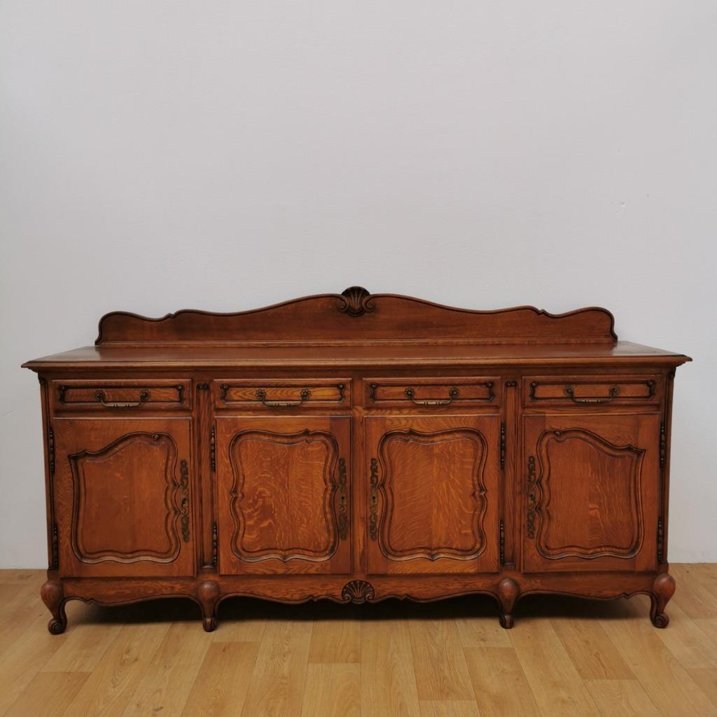 Groot Vintage Landelijk Dressoir Wandkast Buffetkast Ladekast image 12