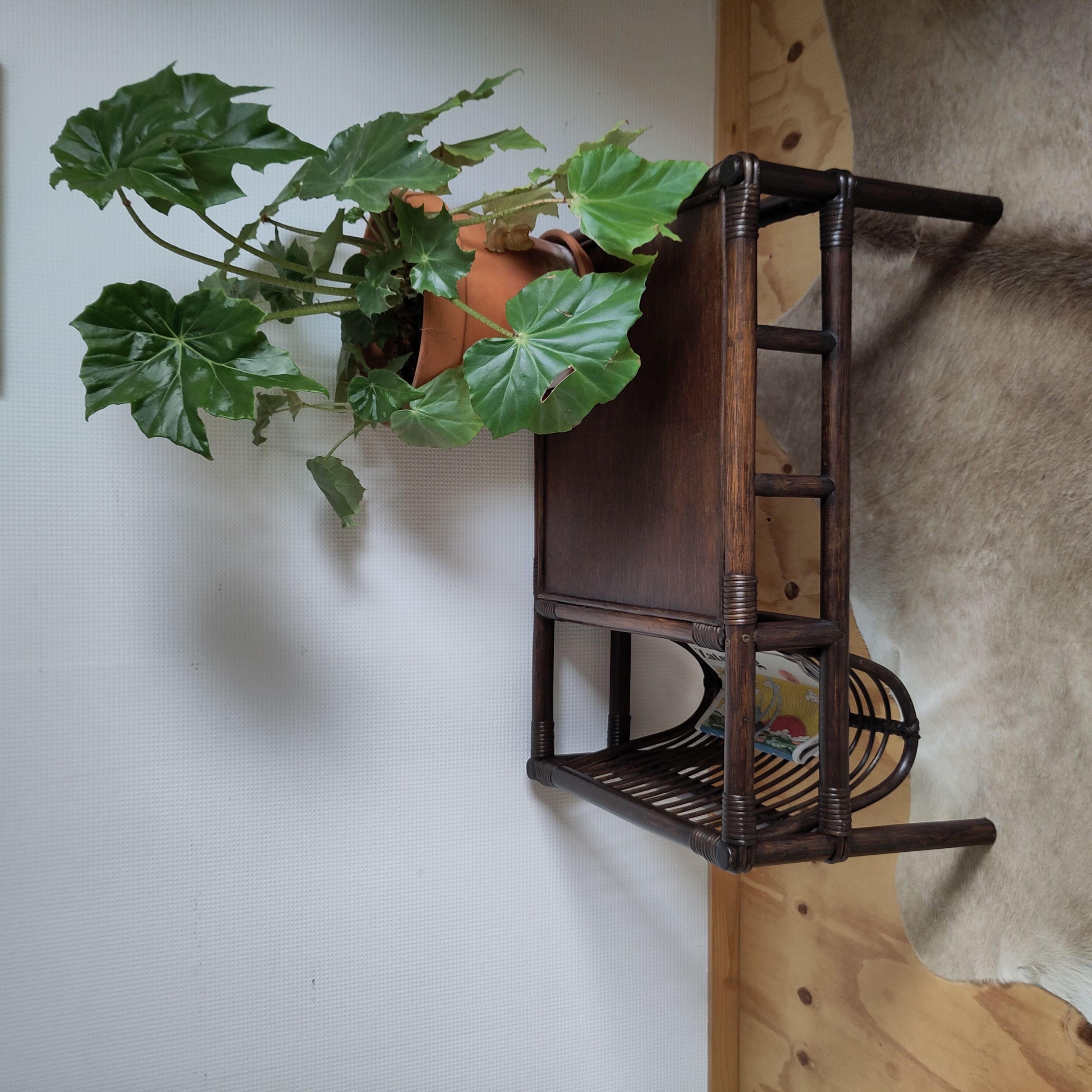 Rotan Manou Salontafel Met Lectuurmand image 5