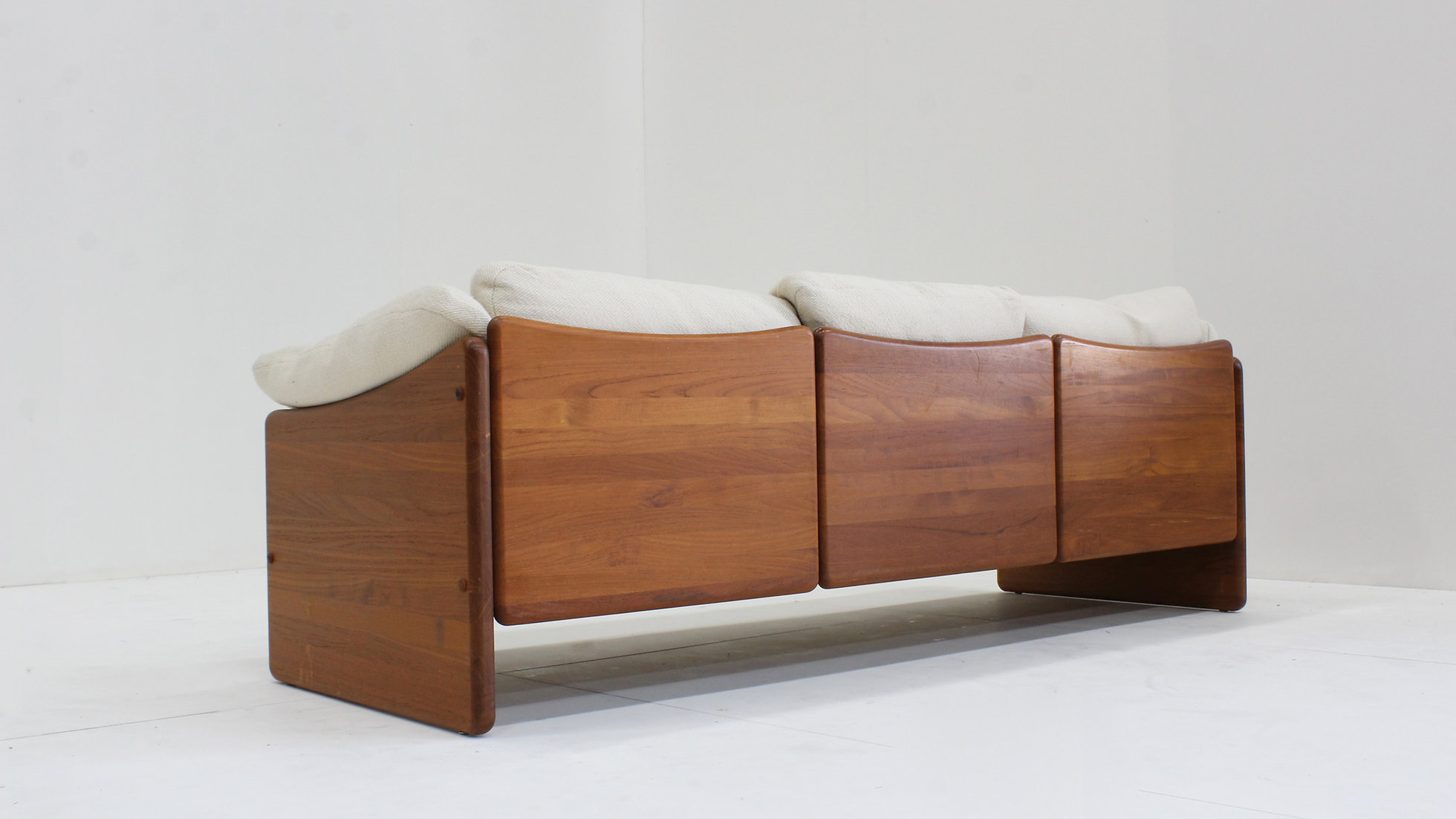 Vintage Deense Sofa Set Massief Teak Van Mikael Laursen 1960s image 3