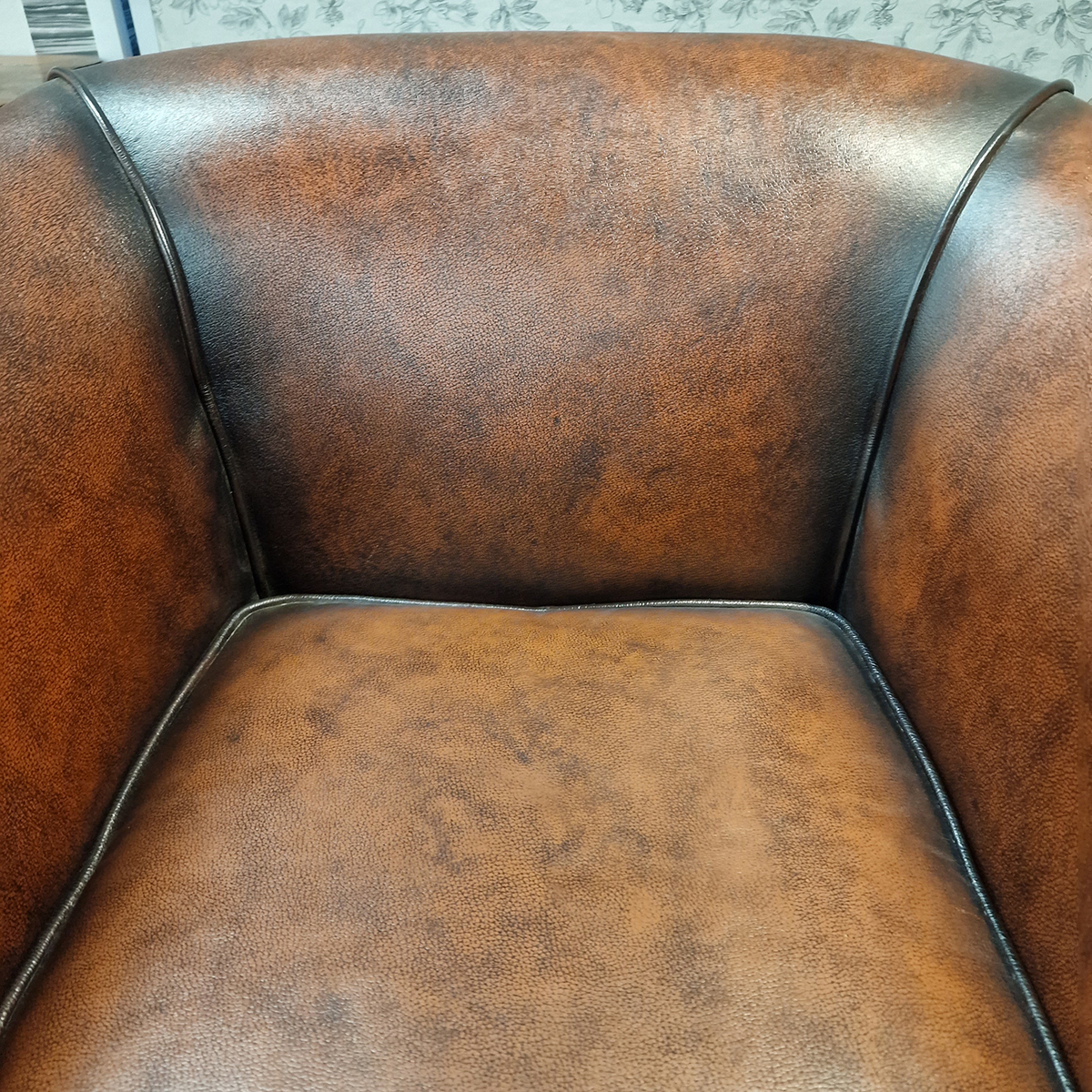 Chesterfield Club Chair - Antiek Bruin image 6