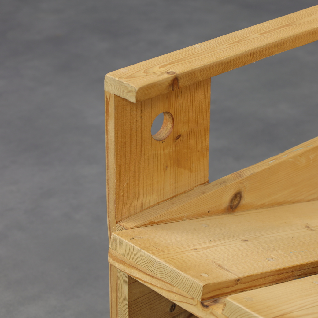 Crate Lounge Chair, In The Style Of Gerrit Rietveld, 1980s. image 7