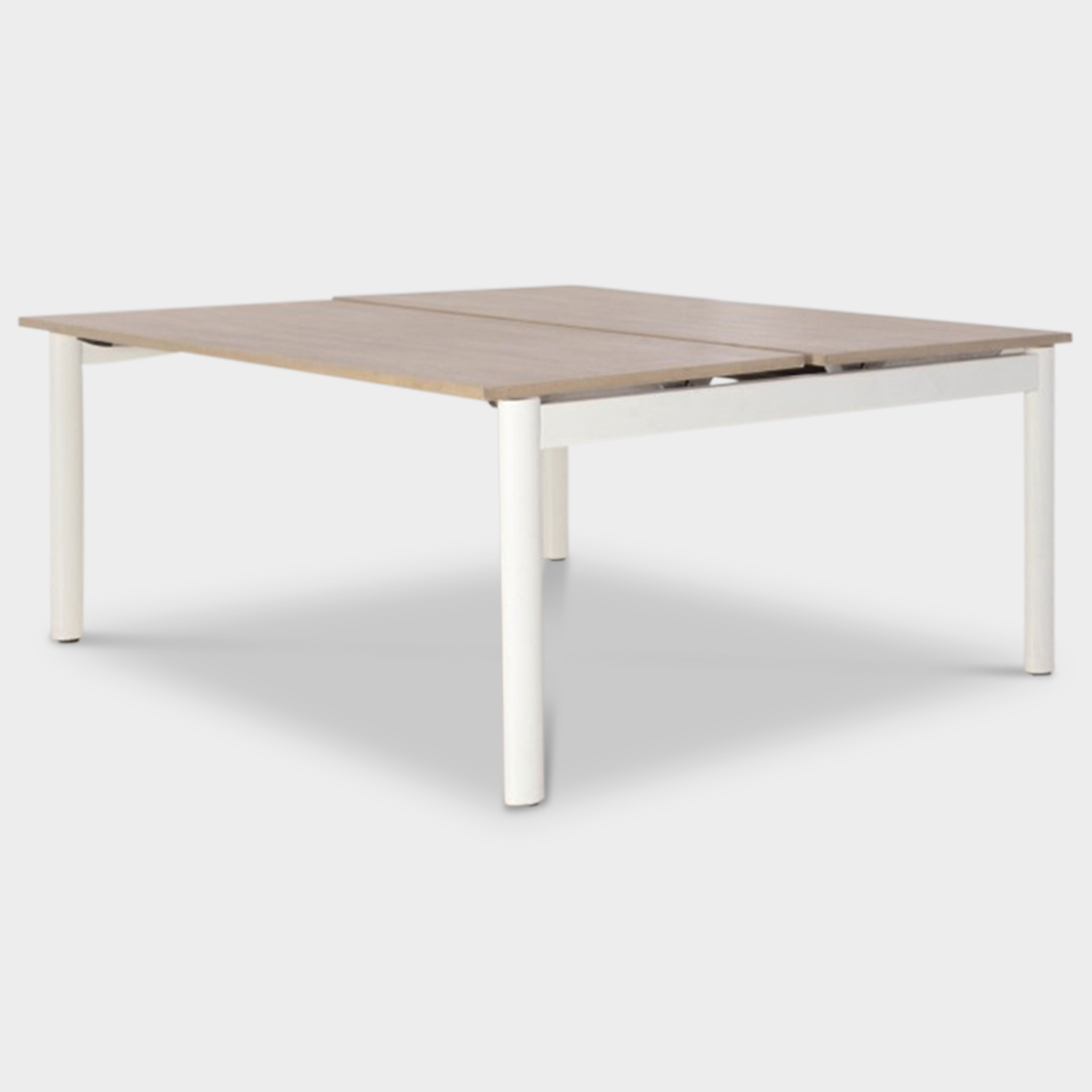 Ahrend 500 Bench Werkplek, Bladkleur Naar Keuze, 2 X 160 X 80 Cm, Vaste Hoogte Onderstel image 2
