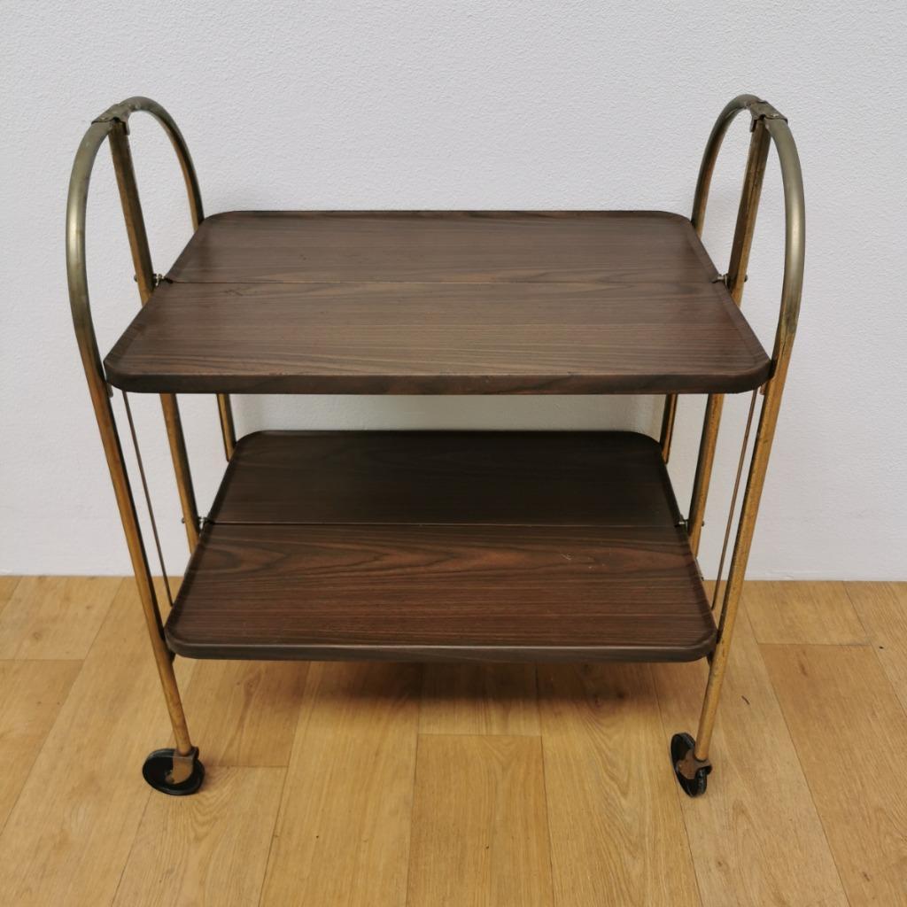 Opvouwbare Barcart Drankenkar Trolley Serveerwagentje image 5