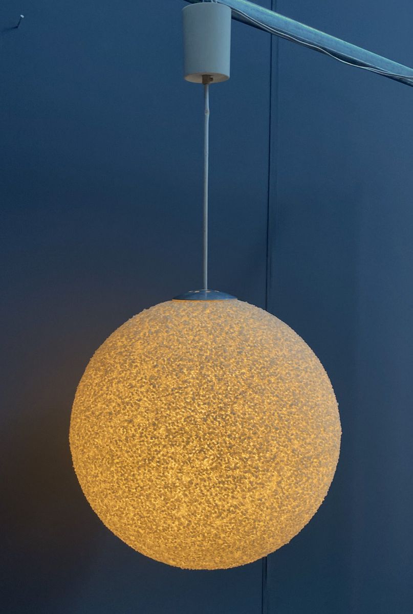 Sugar Ball Lamp In Yellow By John And Sylvia Reid For Rotaflex 1960s image 10