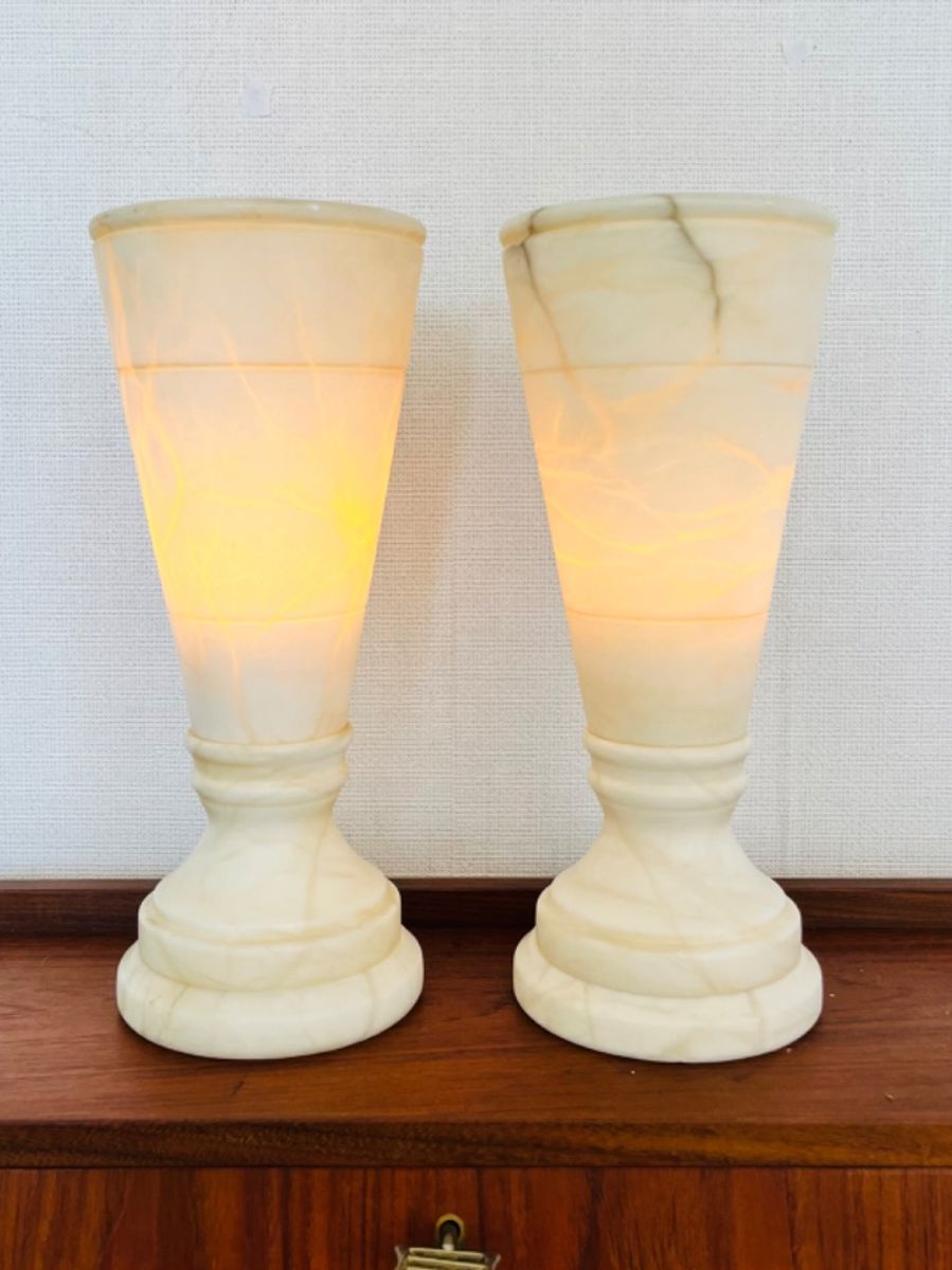 Set Vintage Albasten Lampen Spanje image 10