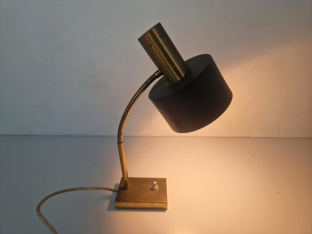 Vintage Messing Design Bureaulamp Jaren 60. image 5