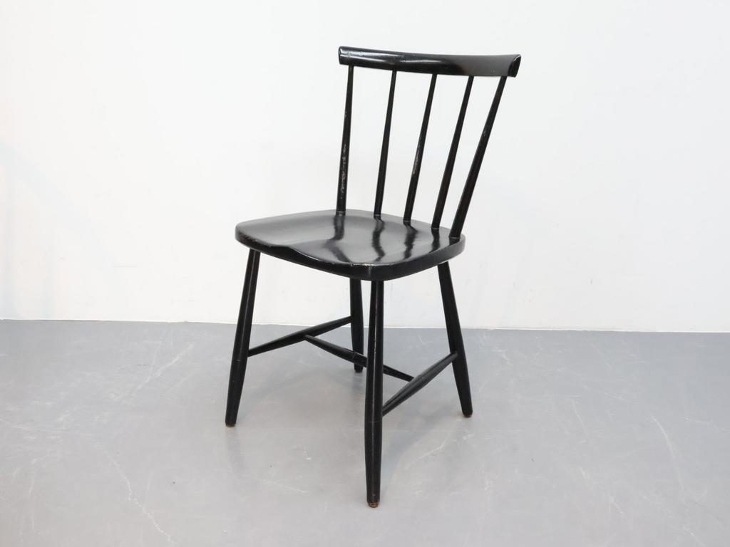 Vintage Spijlenstoelen | 13 Stuks | Hout image 7