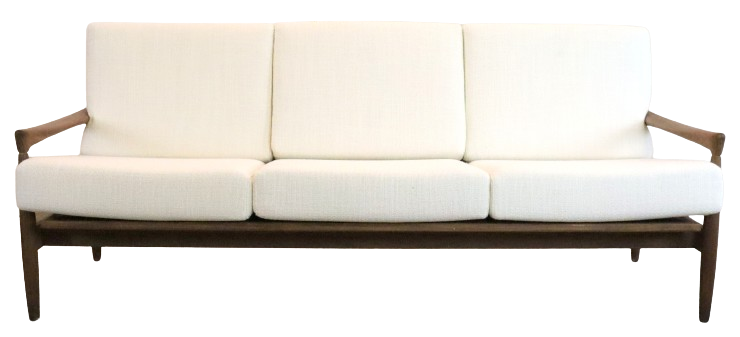 Erik Wørts Voor IKEA Kolding Bank Vintage Reupholstered image 10