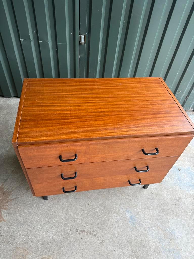 Vintage Simpla Lux Ladekast - Deens Design Teak image 9