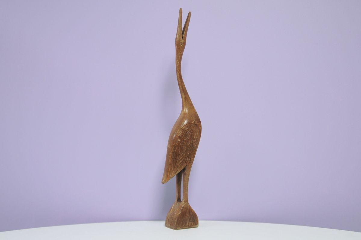 Houten Vogelbeeld image 5