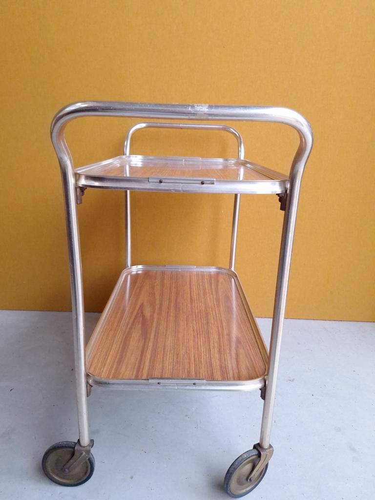 Vintage Barcart, Serveerwagen, Trolley, Dranken Tafeltje image 18