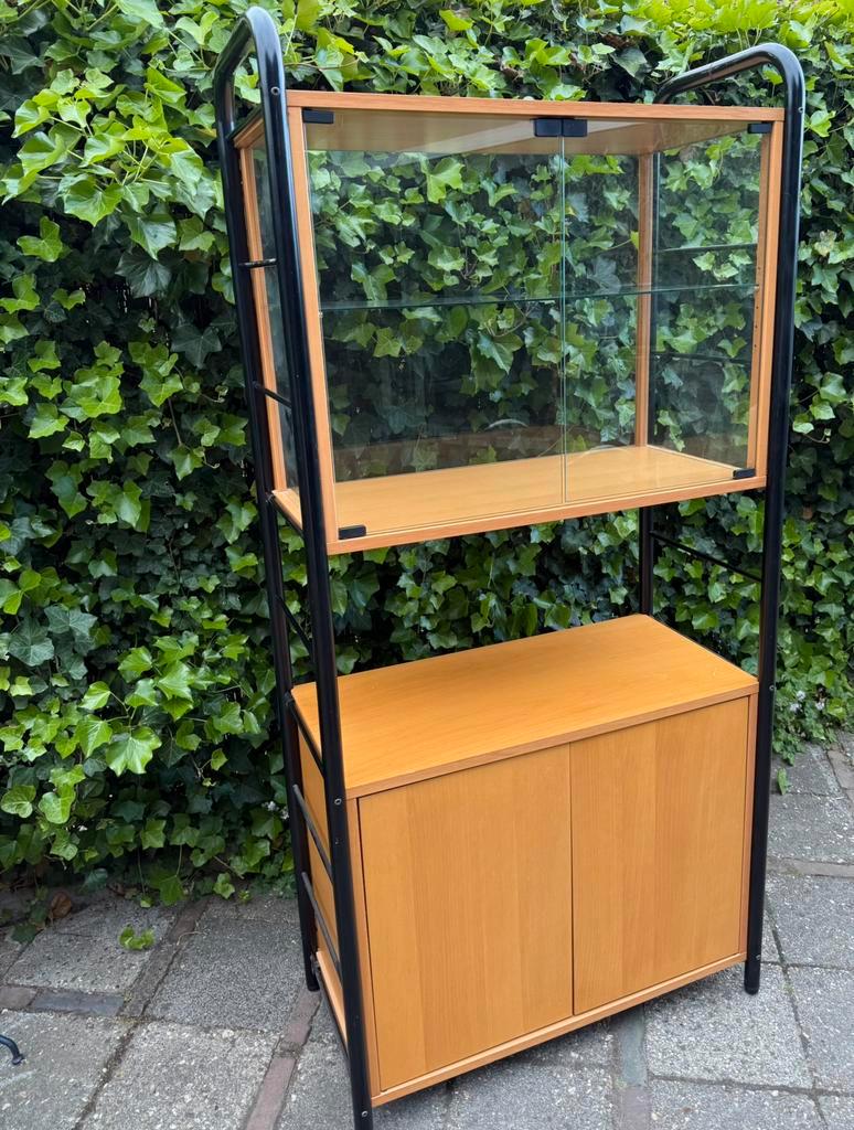 Vintage IKEA Niklas Wandmeubel Vitrinekast Jaren 80 image 8