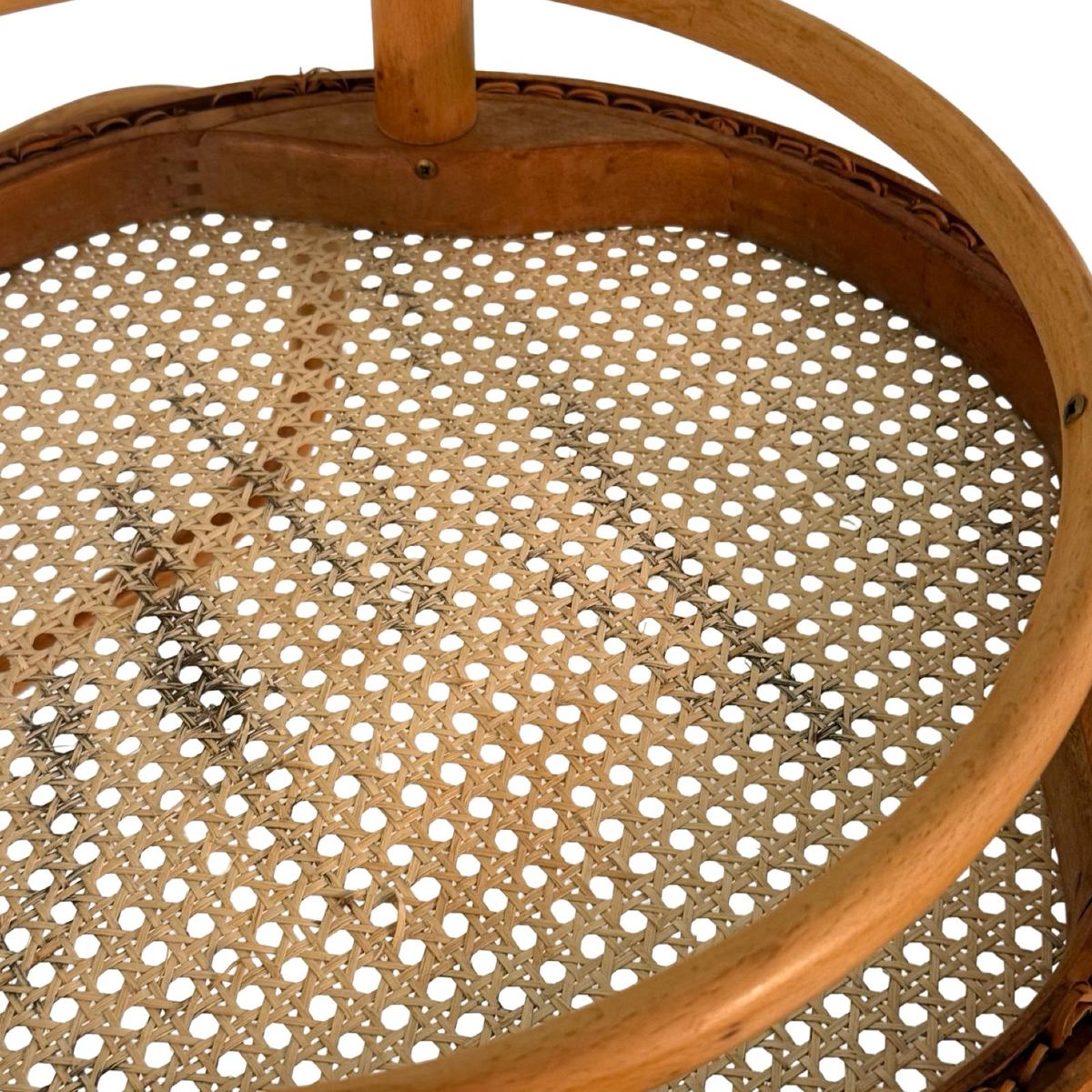 Ligna Drevounia (thonet) - No. 210 - Bentwood Chair With Wicker / Rattan Seating image 3