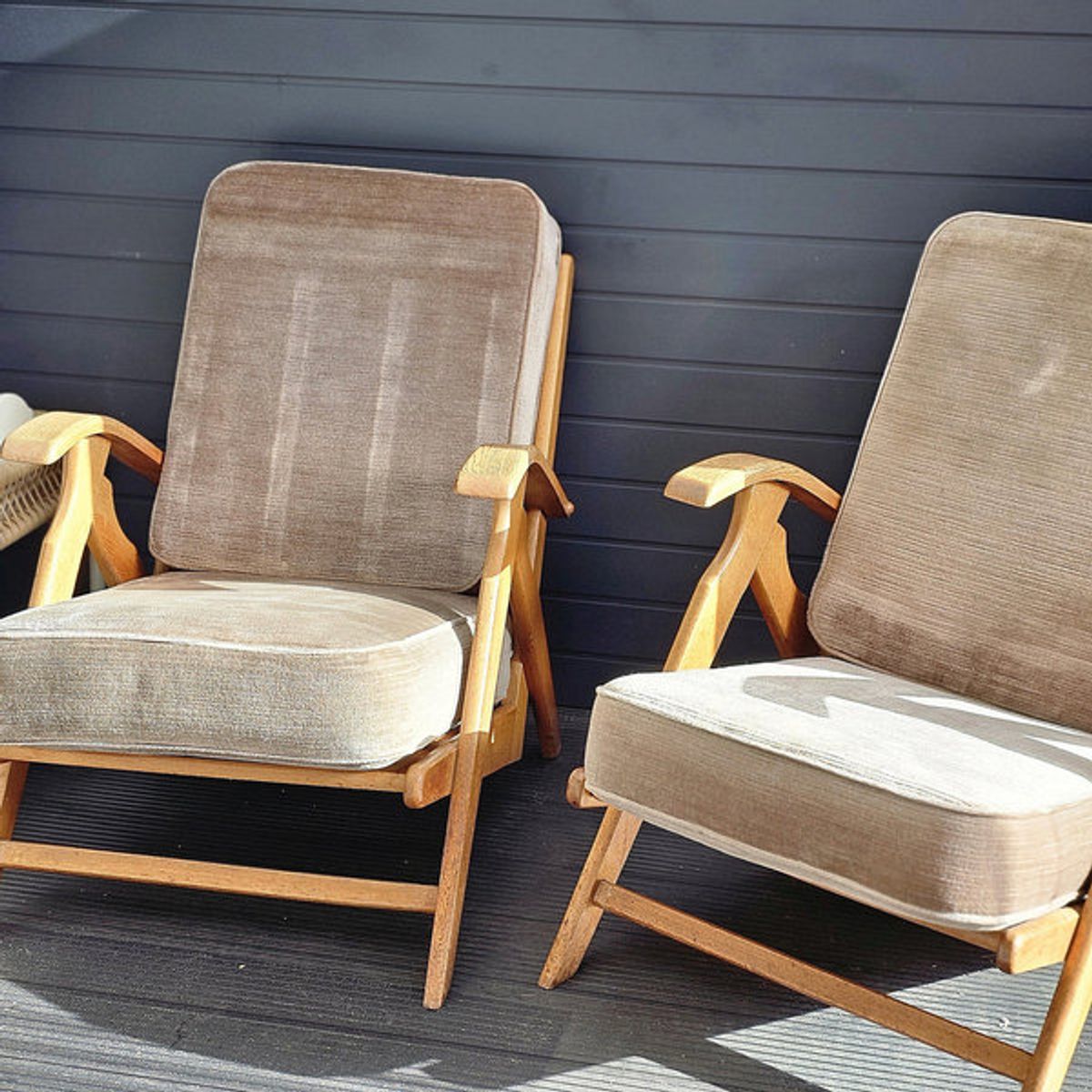 Vintage Stoel / Fauteuil Midcentury image 3