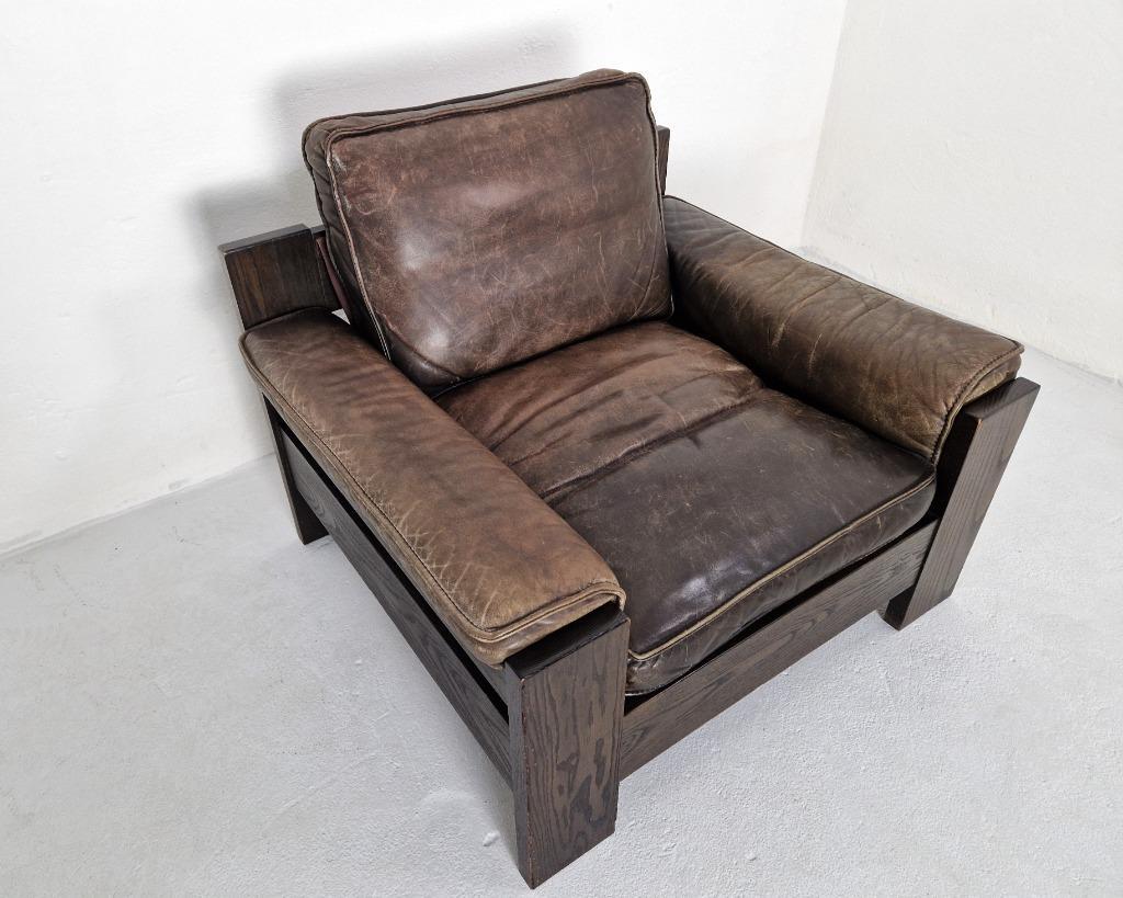 Brutalist Lounger Harry De Groot Voor Leolux image 10