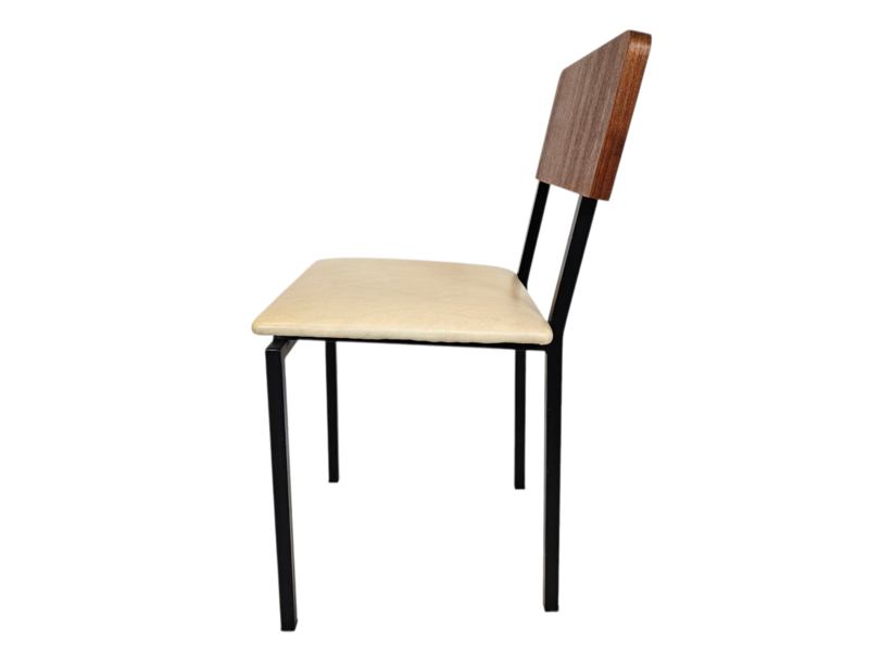 Vintage - Dutch Design - (2) Eetkamerstoelen - Martin Visser Stijl - 60's image 9