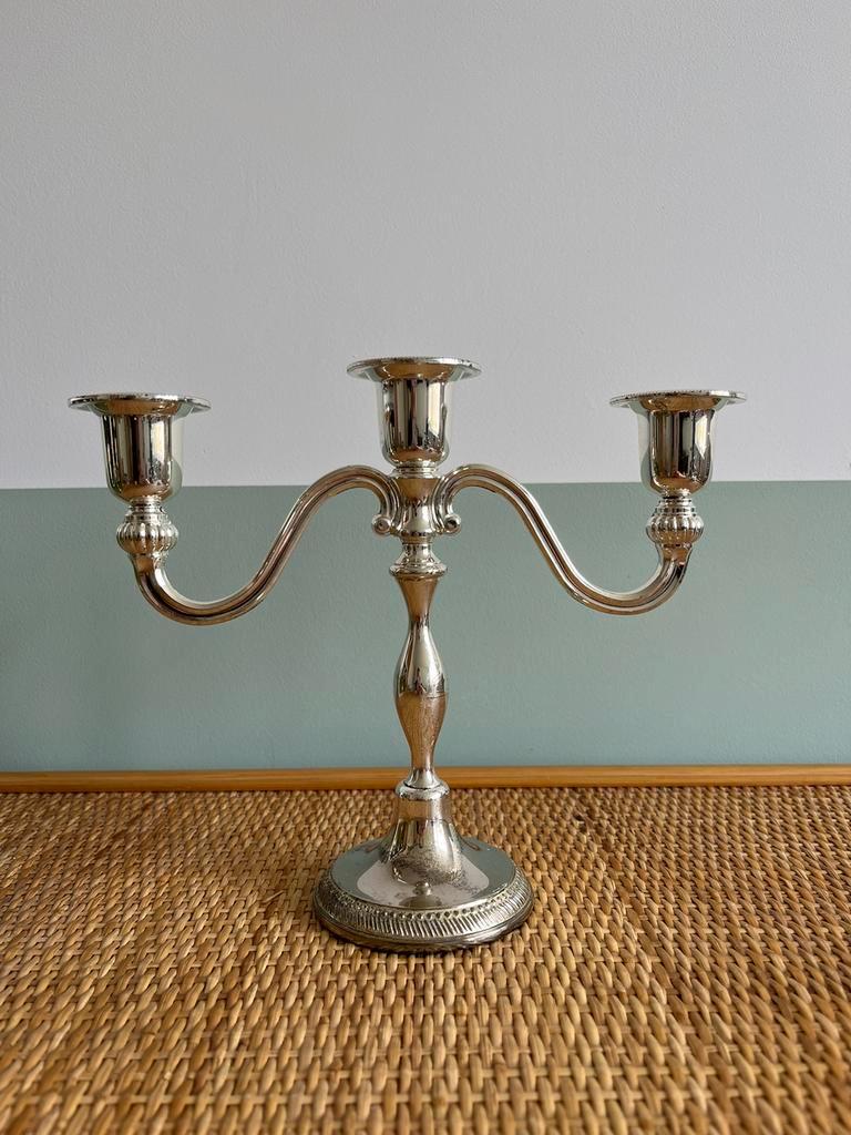 Zilveren Kandelaar Verzilverd - The Mayfair Collection image 2