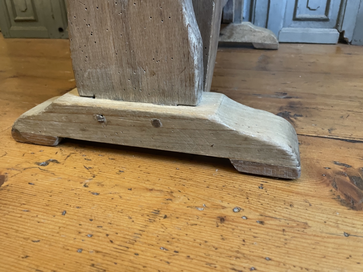 Wijnproeftafeltje Klaptafel Bijzettafel Frans Antiek image 13