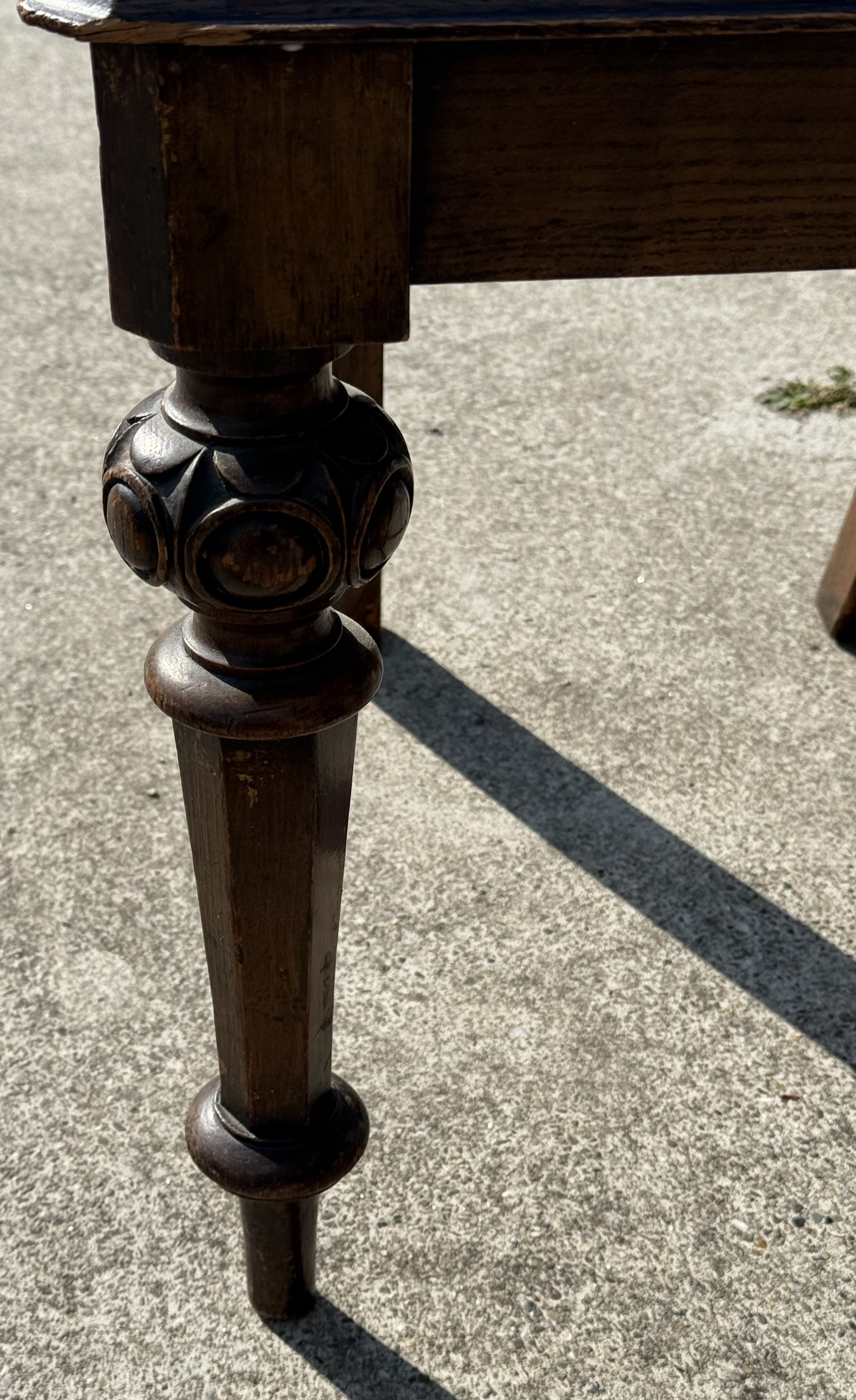 Fine William Iv Pierced And Carved Mahogany Shield Back Hall Chair image 8