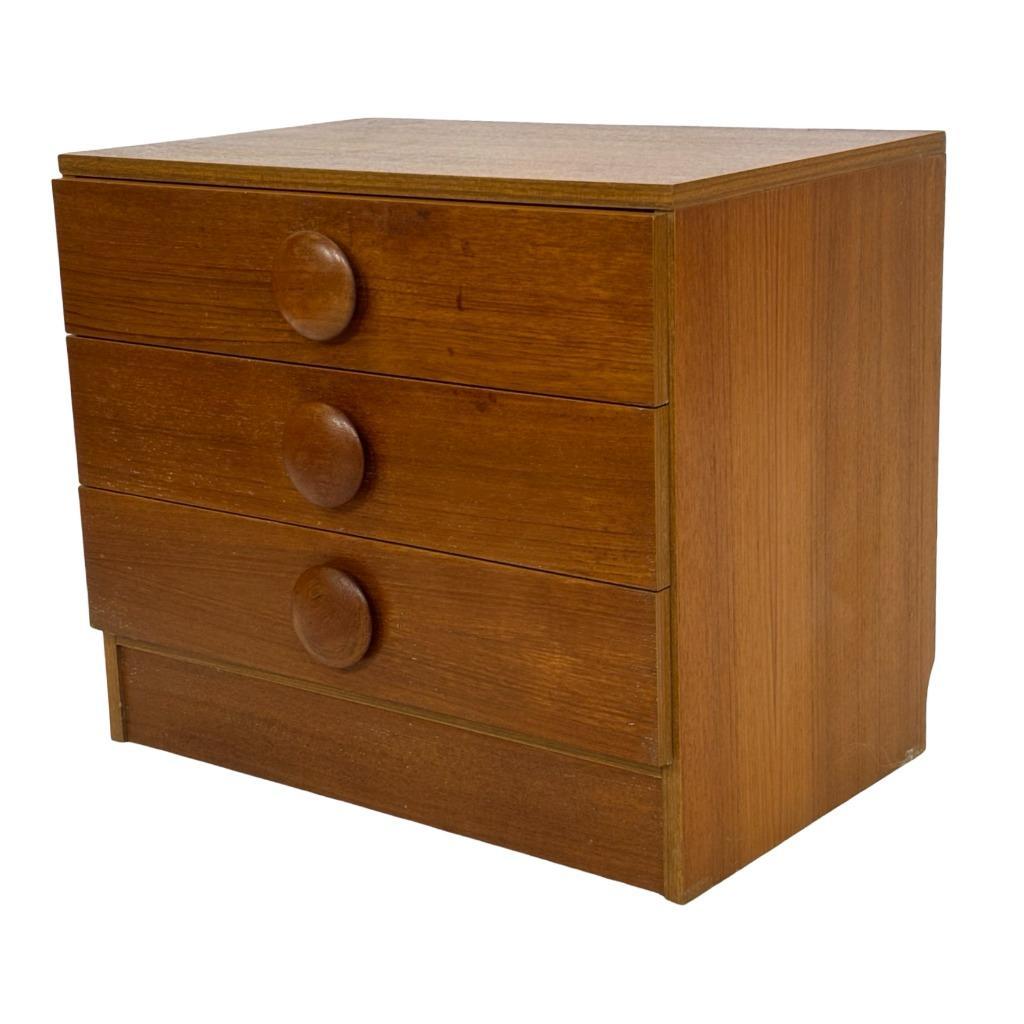 Vintage Compacte Ladekastje Mid Century Design image 8