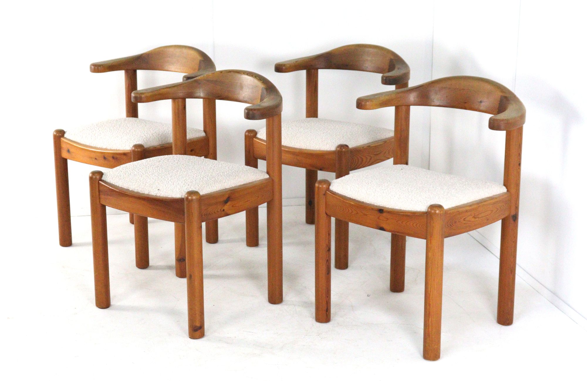 Set 4 Vamdrup Stoelen Eetkamerstoelen Deens Vintage Gestoffeerd image 17
