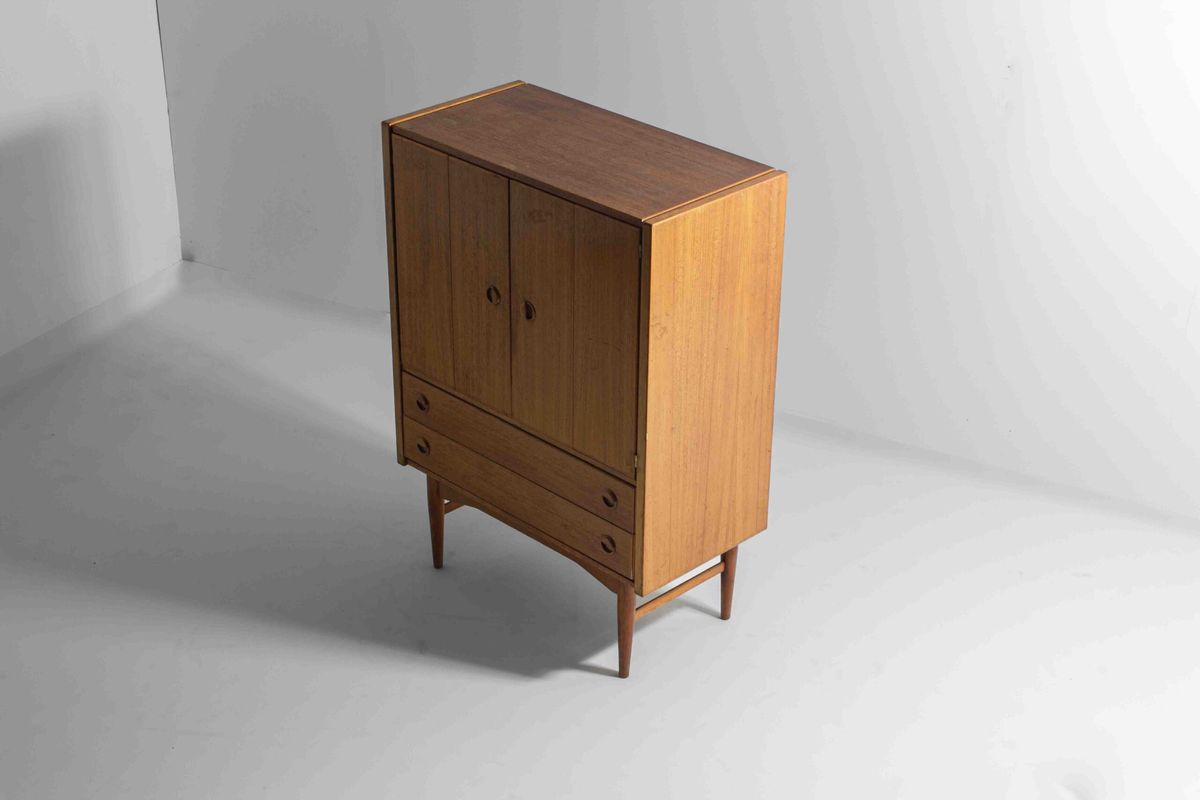 Mid Century Barkastje In Beukenhout, 1960 image 5