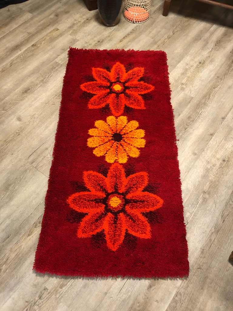 Kleed Seventies ‘bloemen’ image 2